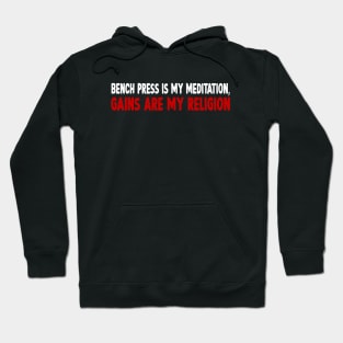 For benchpress lovers Hoodie